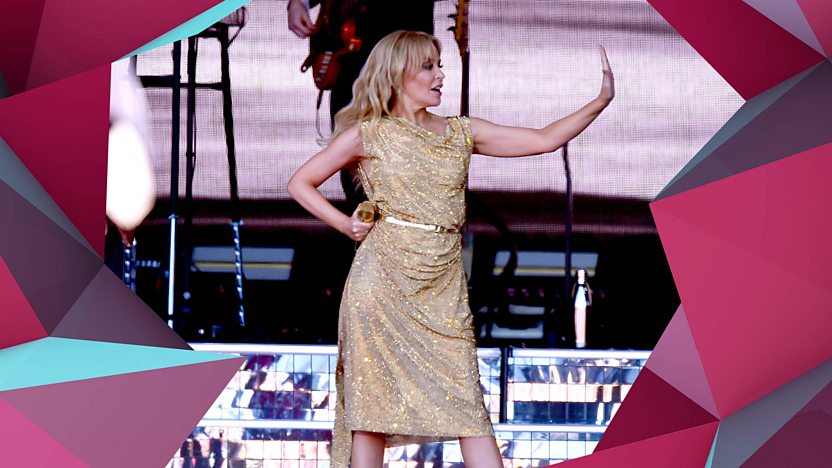 kylie gold dress glastonbury Videos - Kylie - Glastonbury 2019