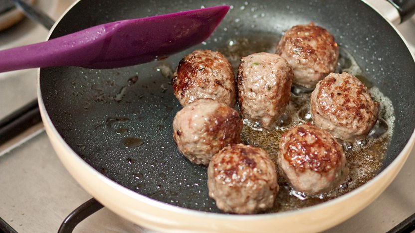 Thai Style Chicken Meatball Soup Recipe Bbc Food