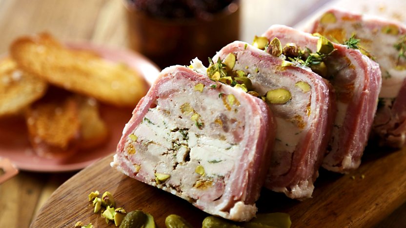 Chicken, pork and pistachio terrine recipe