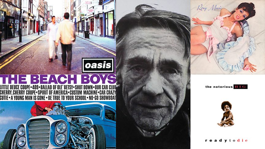 Who are the random people on these famous album covers?