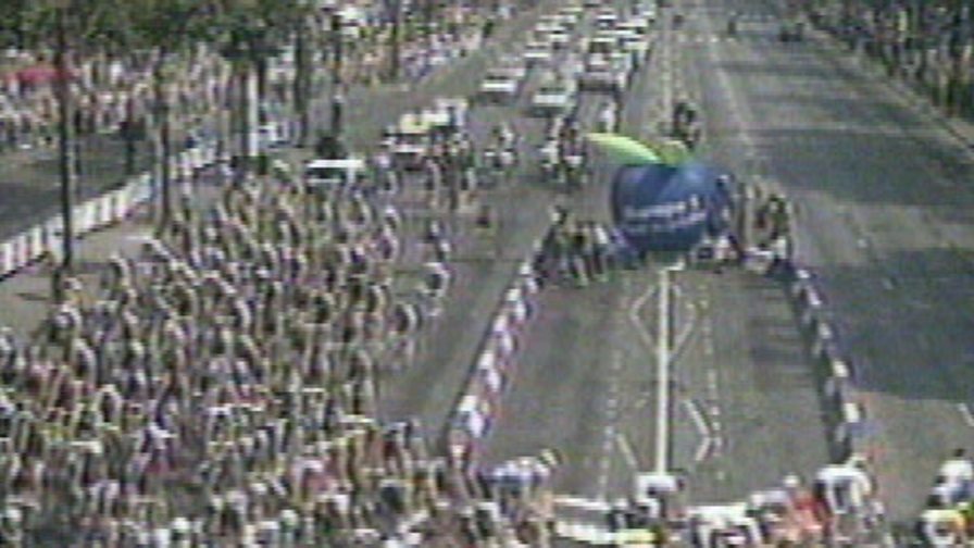 BBC Two Bitesize Physics, Transfer of energy from cyclist to