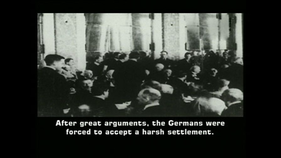 BBC Two Bitesize History, The Treaty of Versailles, 1919 (subtitled)