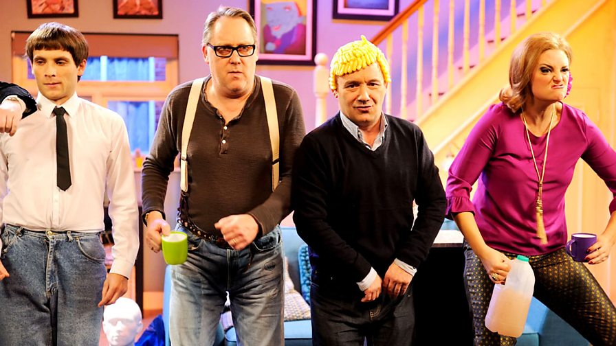 BBC Two House of Fools, Series 1, The Wig Affair, Beef's Movies