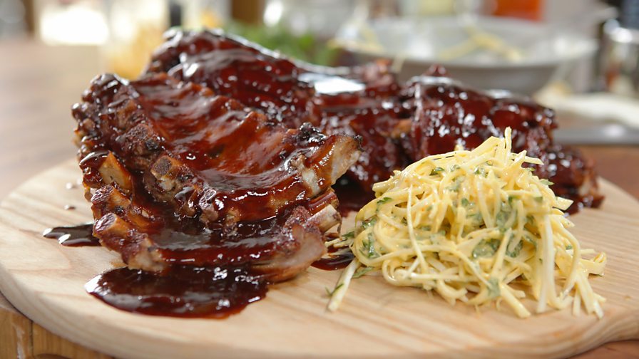 BBC Two James Martin Home Comforts, Series 2, Party Food, Barbecue