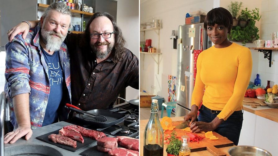 BBC Two - The Hairy Bikers and Lorraine Pascale: Cooking the Nation's