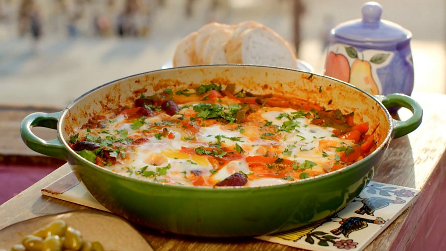 BBC Two Hairy Bikers Chicken & Egg, Israel, Hairy Bikers Shakshouka