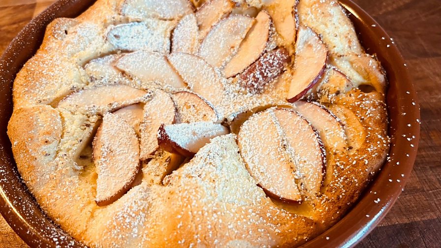 BBC Apple Frangipane Tart
