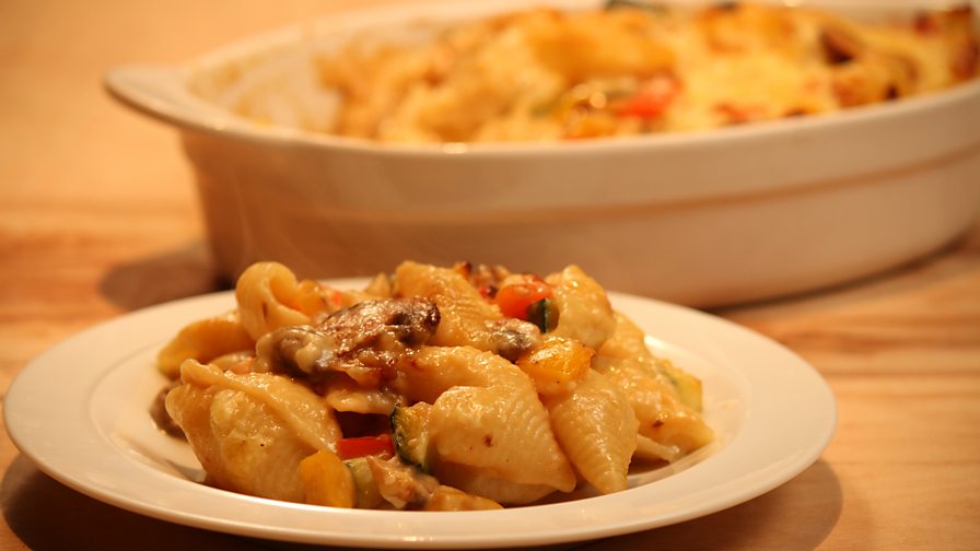 BBC One Operation Hospital Food with James Martin Vegetable Pasta Bake