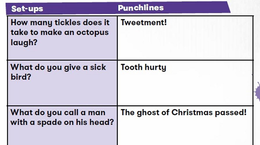 BBC - Comedy Classroom - Welcome to Comedy Classroom for primary schools