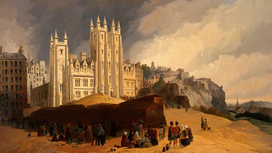 BBC Arts BBC Arts Capital art Striking paintings of Edinburgh's