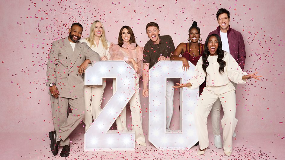 The One Show hosts celebrating 20 years