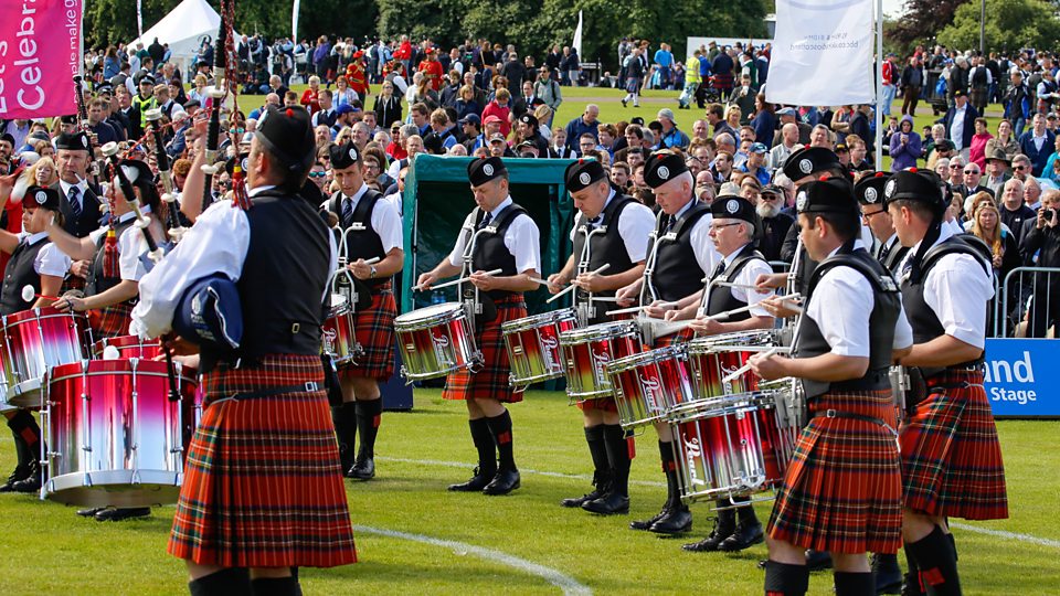 Greater Glasgow Police Scotland Pipe Band