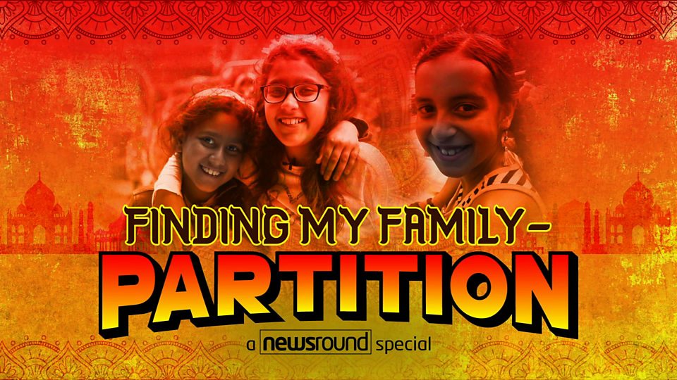 Guarda Finding My Family - Partition: A Newsround Special