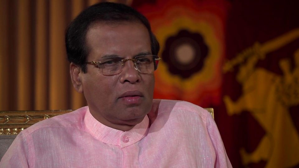 Sri Lanka president: IS 'chose Sri Lanka to show they exist'