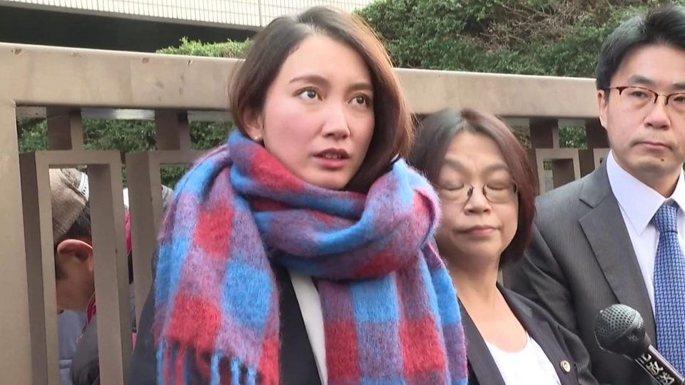 Shiori ito och Noriyuki Yamaguchi svarade båda efter domstolens beslut's decision