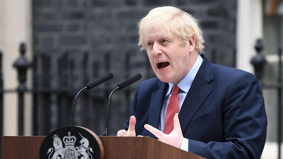 Watch again: Boris Johnson's full statement outside 10 Downing Street