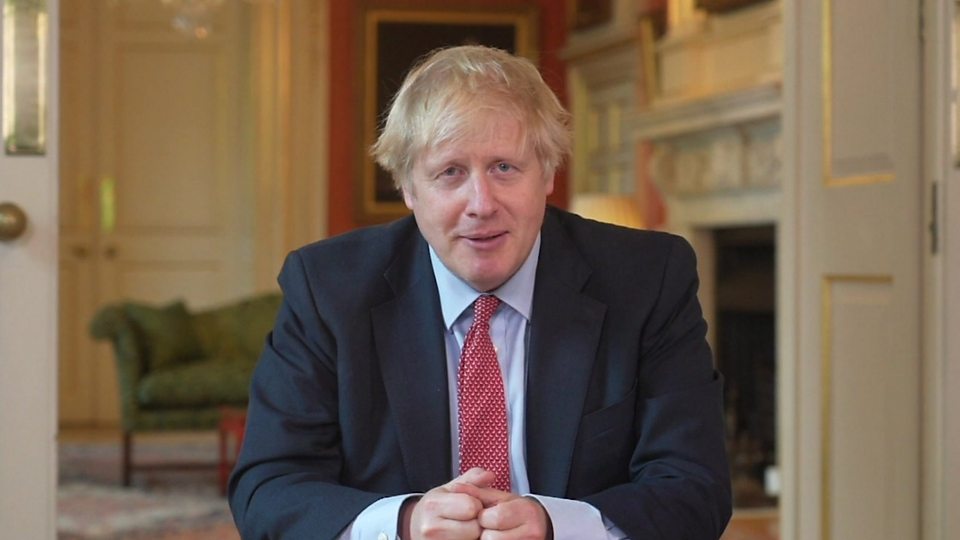 Boris Johnson's message to Captain Tom Moore: "Your heroic efforts have lifted the spirits of our nation"