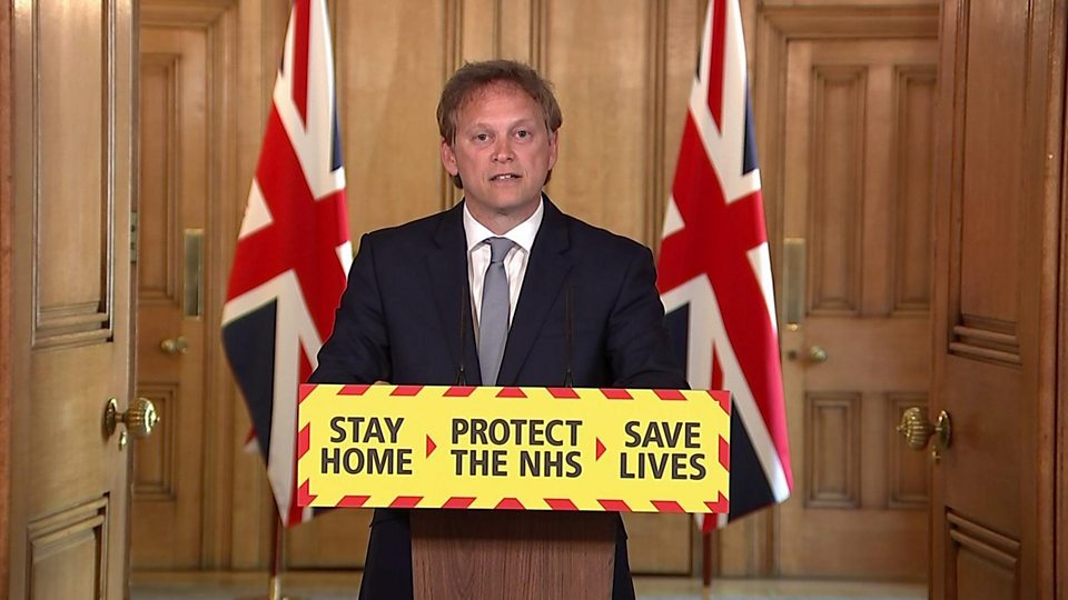 "Public transport cannot go back to where it left off" - Transport Secretary Grant Shapps