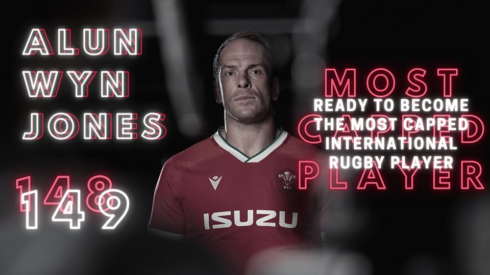 Alun Wyn Jones: El creador de la historia se prepara para batir el récord mundial de partidos internacionales