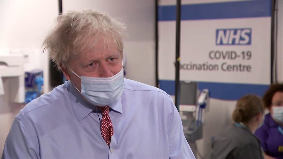 Boris Johnson: 'Det vil gradvist gøre en enorm, enorm forskel... men vi har ikke besejret denne virus endnu'It will gradually make a huge, huge difference... but we haven't defeated this virus yet"