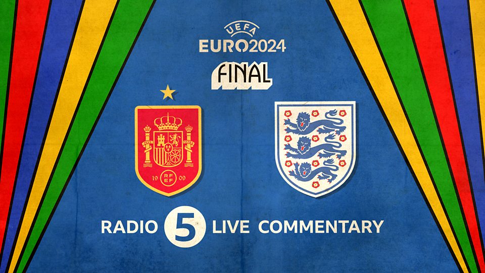 Final Extra: Spain v England - Watch with 5 Live