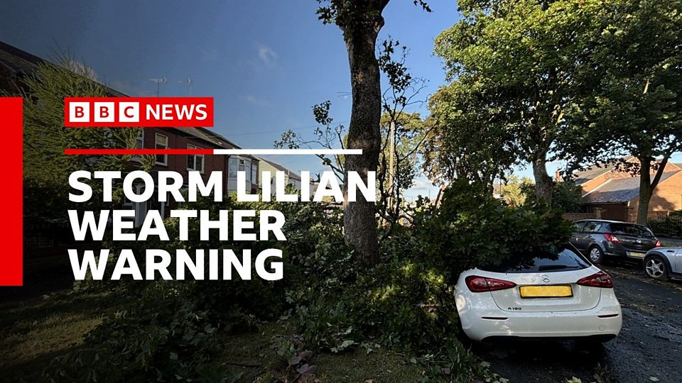 Storm Lilian Batters Britain