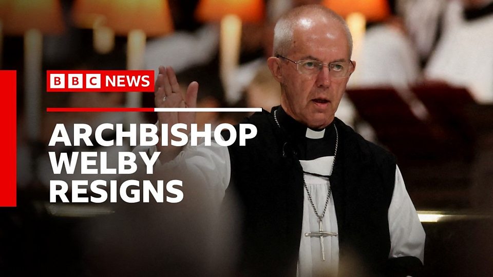 Welby Resigns Over Church Abuse Scandal