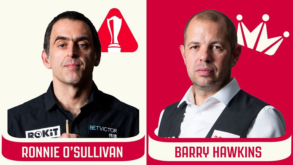 Ronnie O'Sullivan v Barry Hawkins - Table 1