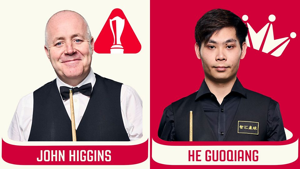 John Higgins v He Guoqiang - Table Two