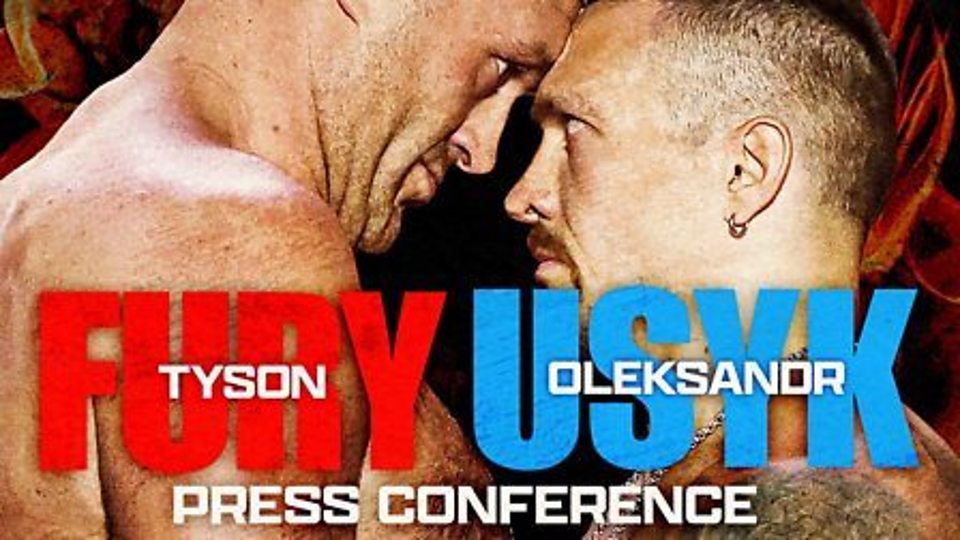 Usyk v Fury press conference