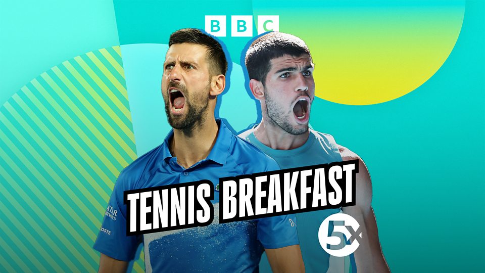 Tennis Breakfast at the Australian Open - Carlos Alcaraz v Novak Djokovic