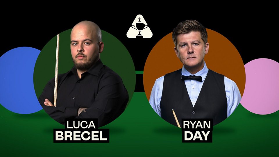 Luca Brecel v Ryan Day - Table Two - Afternoon session