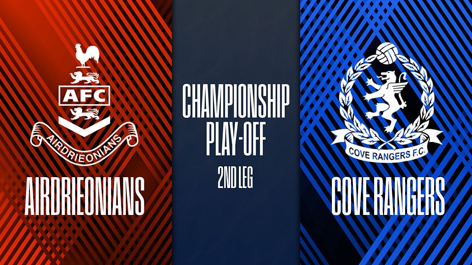 Watch BBC Alba coverage of Airdrie v Cove