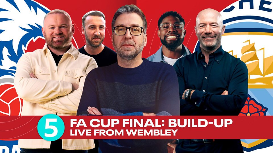 FA Cup final build-up live from Wembley