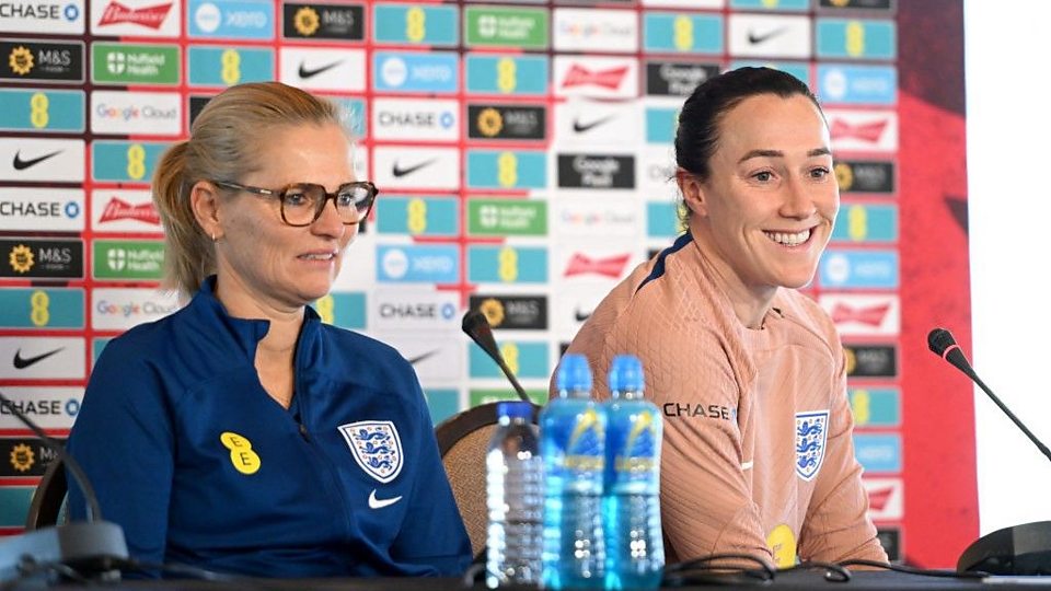 Sarina Wiegman's England news conference