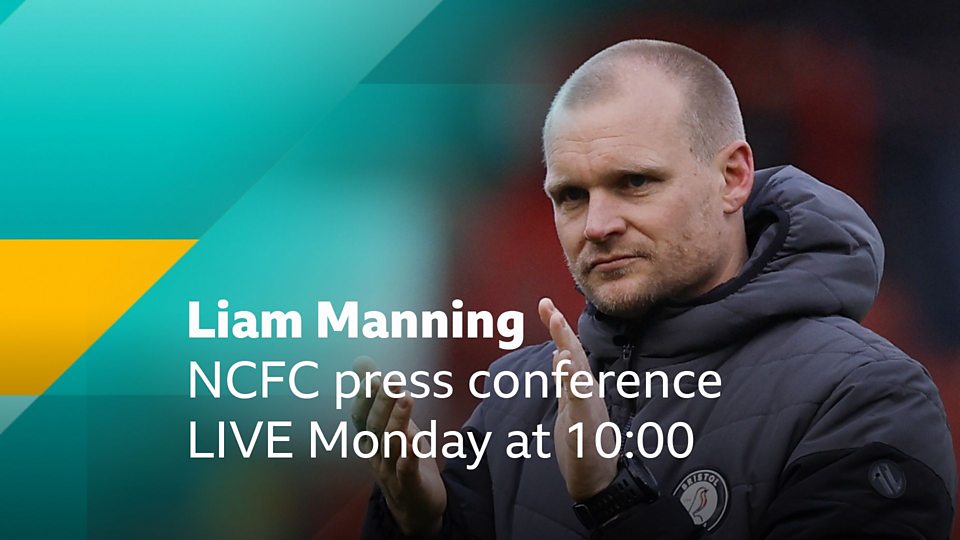 Norwich City new Head Coach Liam Manning talks to BBC Radio Norfolk