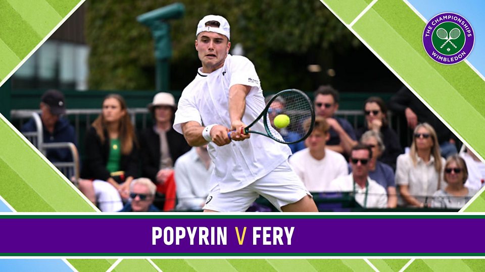 Court 15: Popyrin v GB's Fery