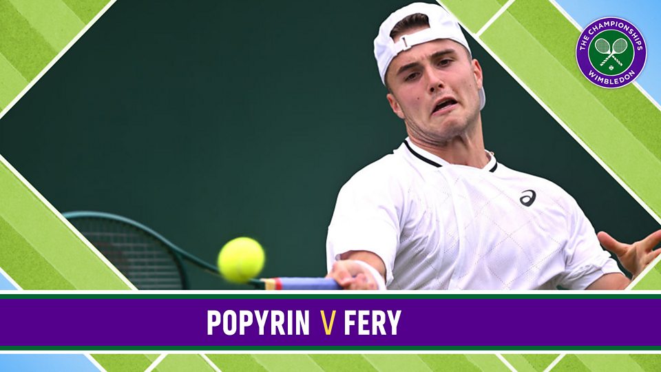 BBC Two: Popyrin v Fery