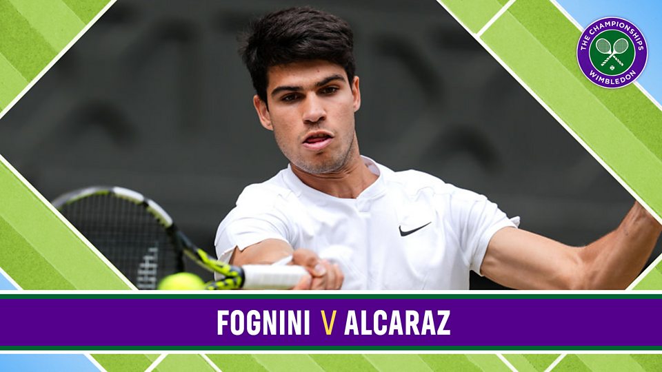 BBC One: Fognini v Alcaraz