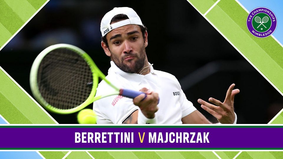 No.3 Court: Berrettini v Majchrzak