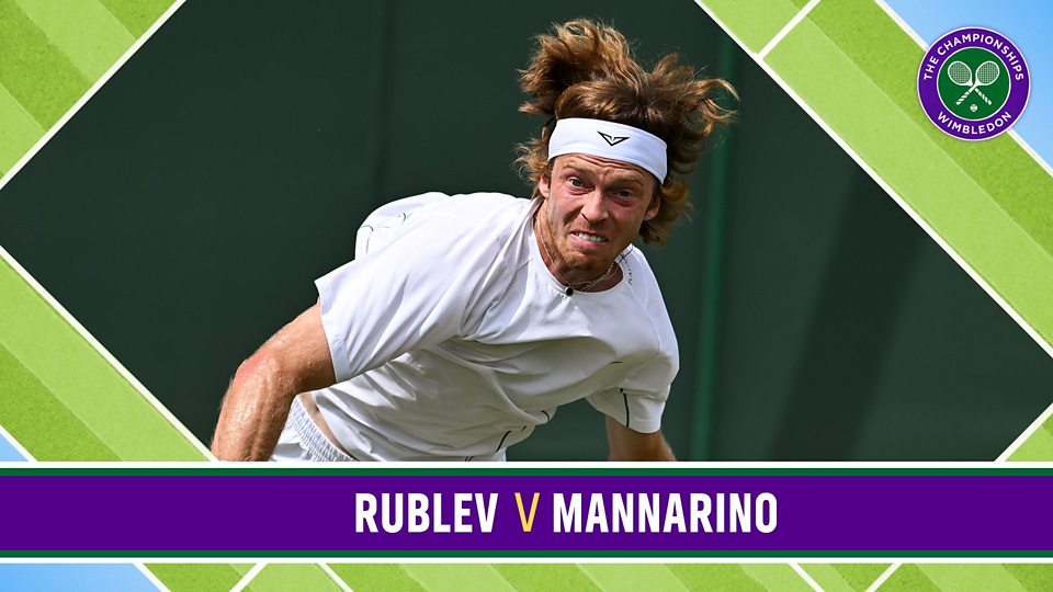 No.3 Court: Rublev v Mannarino