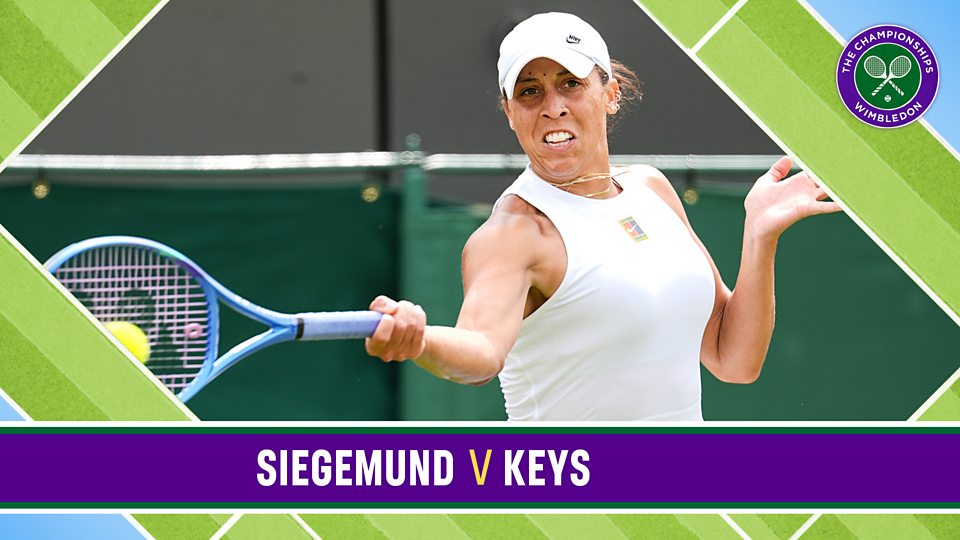 BBC Two: Siegemund v Keys