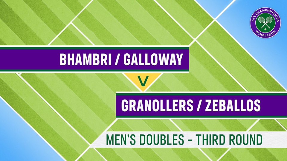 Court 18: Bhambri/Galloway v Granollers/Zeballos