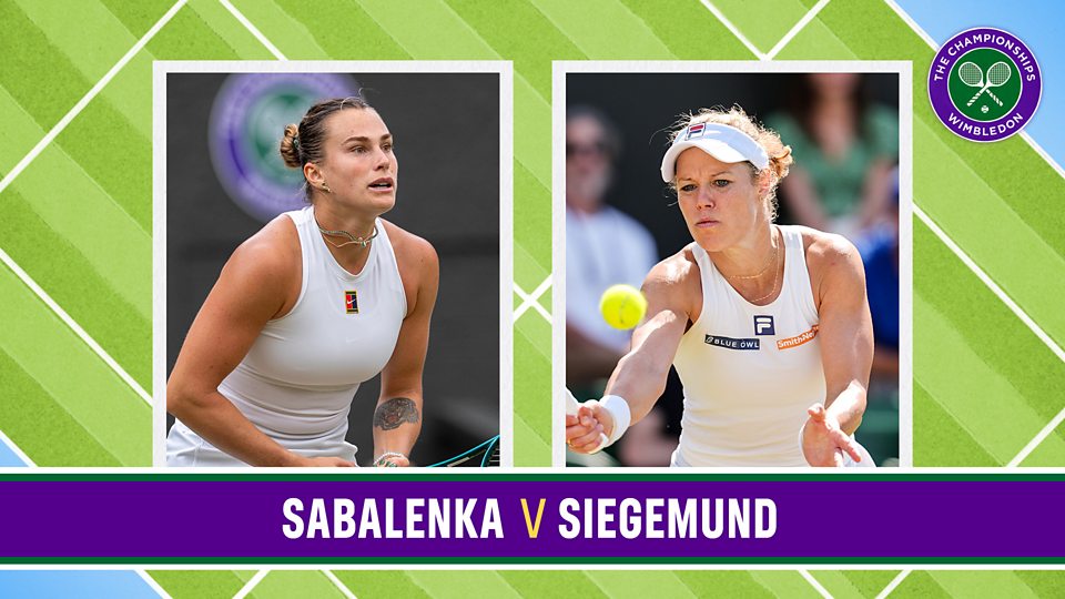 BBC One: Sabalenka v Siegemund