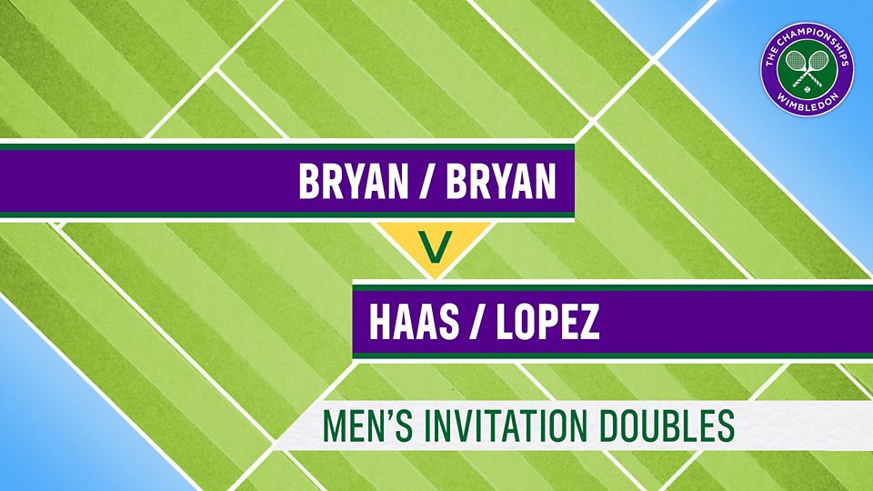 No.2 Court: Bryan/Bryan v Haas/Lopez