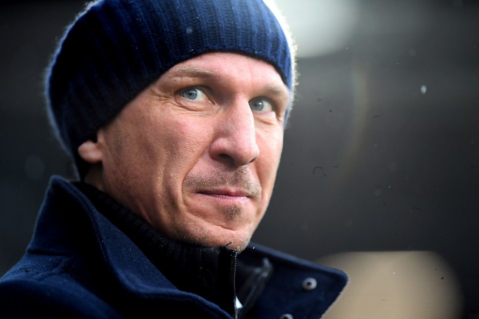 Bristol City manager Gerhard Struber answers questions from fans