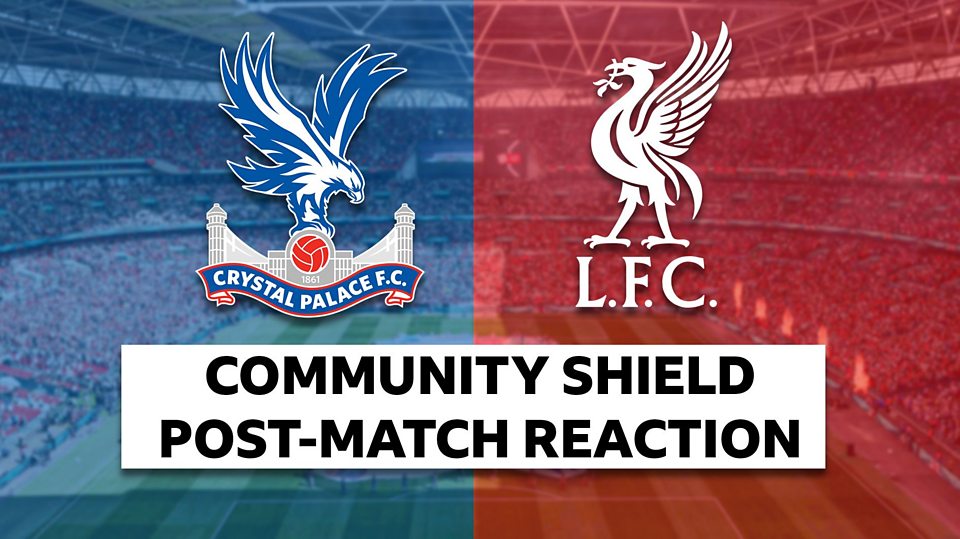 Community Shield reaction