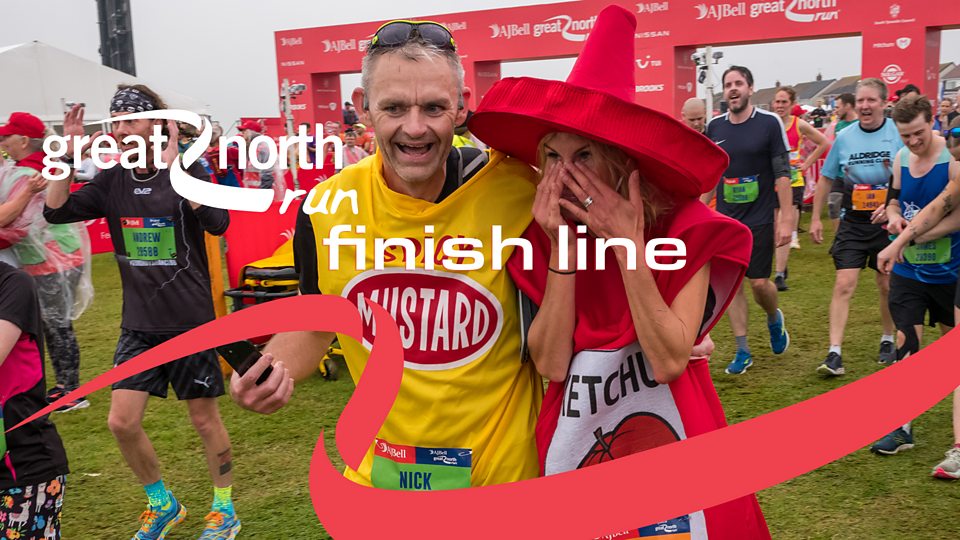 Great North Run: Finish Line