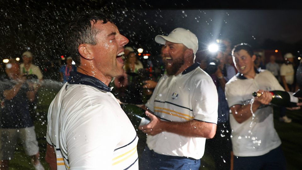 Europe win Ryder Cup - Nicky Campbell LIVE