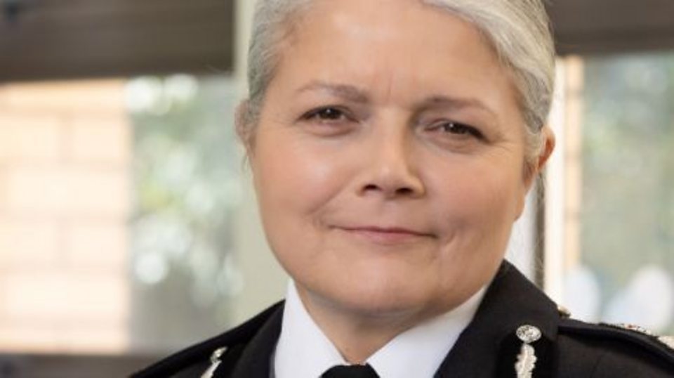 Chief constable Sarah Crew hotseat